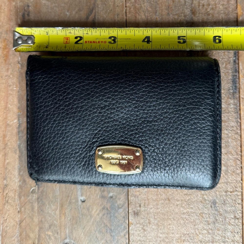 Michael Kors Black Leather Wallet